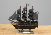 Ahşap Korsan Gemisi 15x15 cm