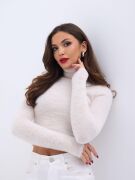 42461 TRİKO SİMLİ BALIKÇI KAZAK-EKRU