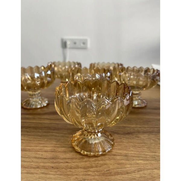 6'lı Cam Çerezlik Seti