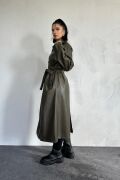 Haki Reglan Kol Trençkot