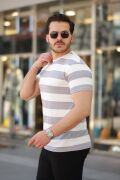 Erkek çift Renk Pamuklu örme Kumaş Kısa Kollu T-shirt