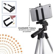 BUFFER® Profesyonel Fotoğraf Makinası Tripodu