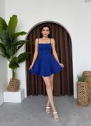 Common İp Askılı Elbise