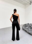 230 Gr Poly Viscose Full Lycra İspanyol Paça Pantolon