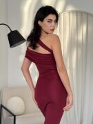 Reta Çapraz Omuz Elbise