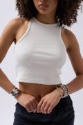 Halter Yaka Crop