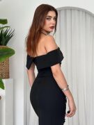 Cası Straplez  Elbise