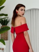 Cası Straplez  Elbise