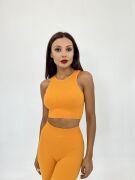 2502 YARIM T-SHİRT-TURUNCU