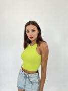 2501 SPORCU YARIM T-SHİRT-YEŞİL