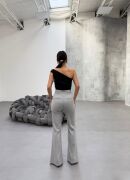 230 Gr Poly Viscose Full Lycra İspanyol Paça Pantolon