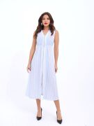 6510 ELBİSE-LOS ANGELES ÇİZGİLİ