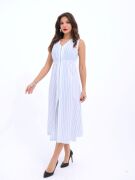6510 ELBİSE-LOS ANGELES ÇİZGİLİ