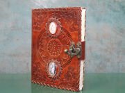 Taşlı Deri Defter Model 2