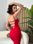 Chatelet Askılı Kalem Elbise