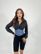 6963 GÖMLEK-SİYAH