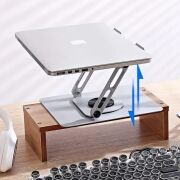BUFFER® 360 Derece Dönebilen Hava Aldıran Laptop Standı