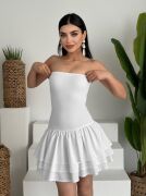 Vosges Straplez Mini Elbise