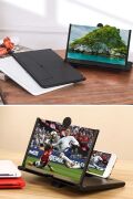 BUFFER® Telefon ve Tablet Ekran Büyütücü Aparat Kırmızı