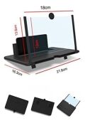 BUFFER® Telefon ve Tablet Ekran Büyütücü Aparat Kırmızı