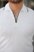 Erkek Yakalı Kısa Kollu T-shirt