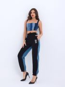 6890 KOT CROP-MAVİ