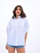 5190 GÖMLEK-LOS ANGELES ÇİZGİLİ