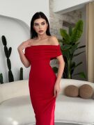 Athena Sırt DekolteliElbise