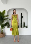 PAG İP ASKILI ELBİSE