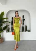 PAG İP ASKILI ELBİSE