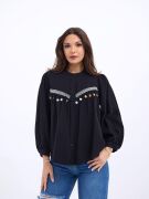 6836 GÖMLEK-SİYAH