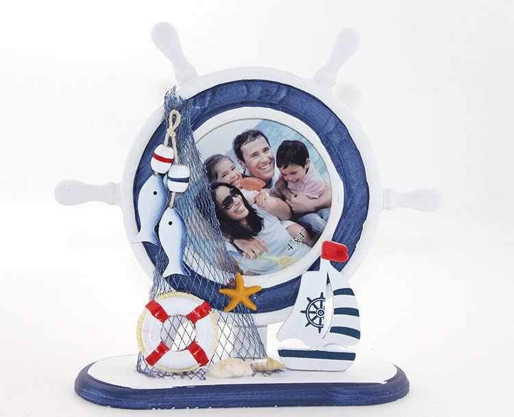 Ahşap Marin Dümenli Çerçeve Model 4