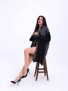 6698 UZUN GÖMLEK-SİYAH