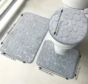 Banyo Tuvalet Paspas Seti 3 PARÇA