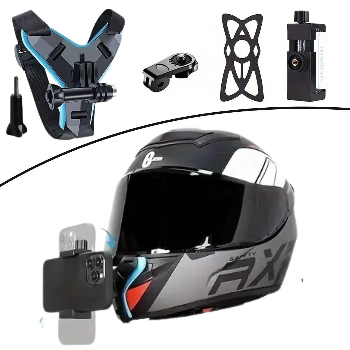 Kask Kameası Montaj Aparatı